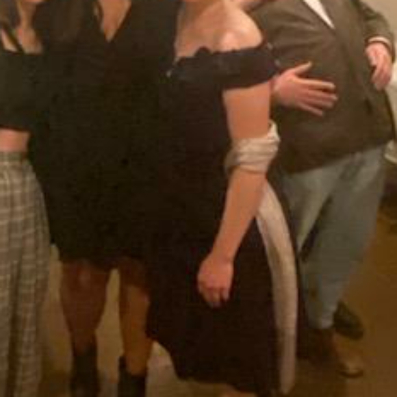 Dark Green Velvet Cocktail Dress Vintage 90's Y2K - Picture 14 of 15